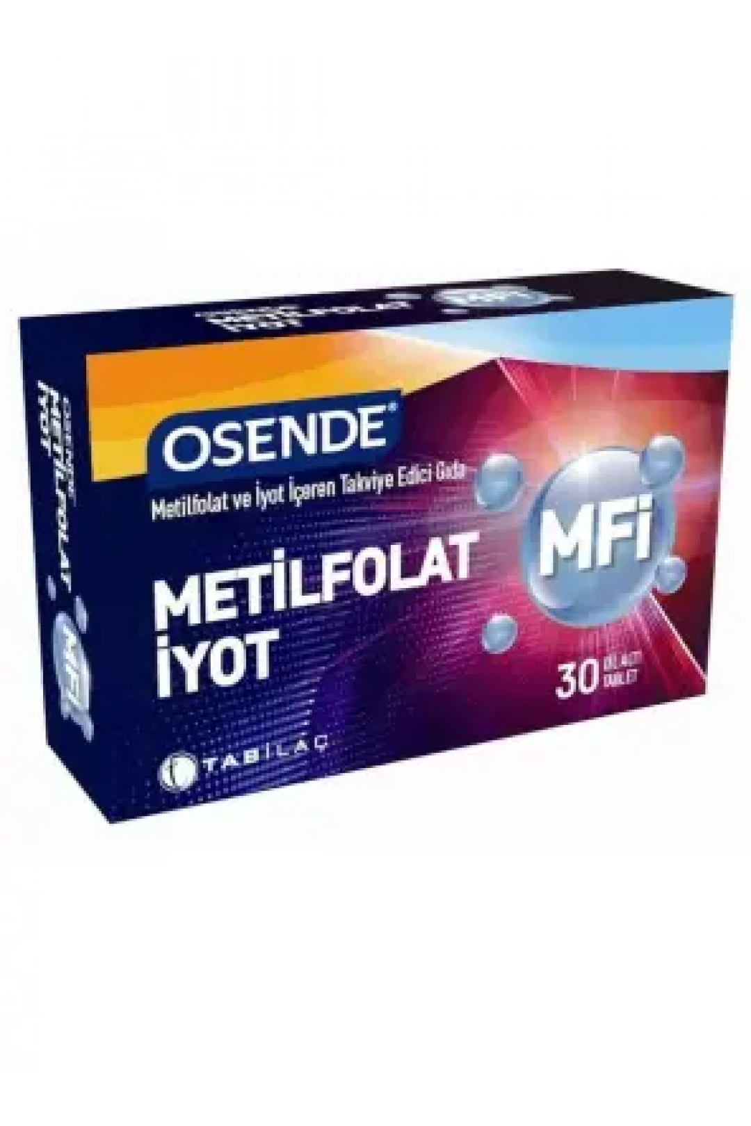 Osende MFi Metilfolat ve İyot 30 Dil Altı Tablet