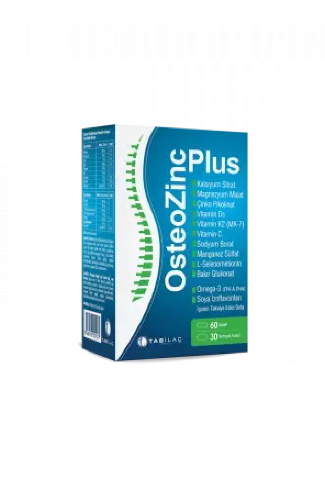 OsteoZinc Plus 60 Tablet + 30 Kapsül