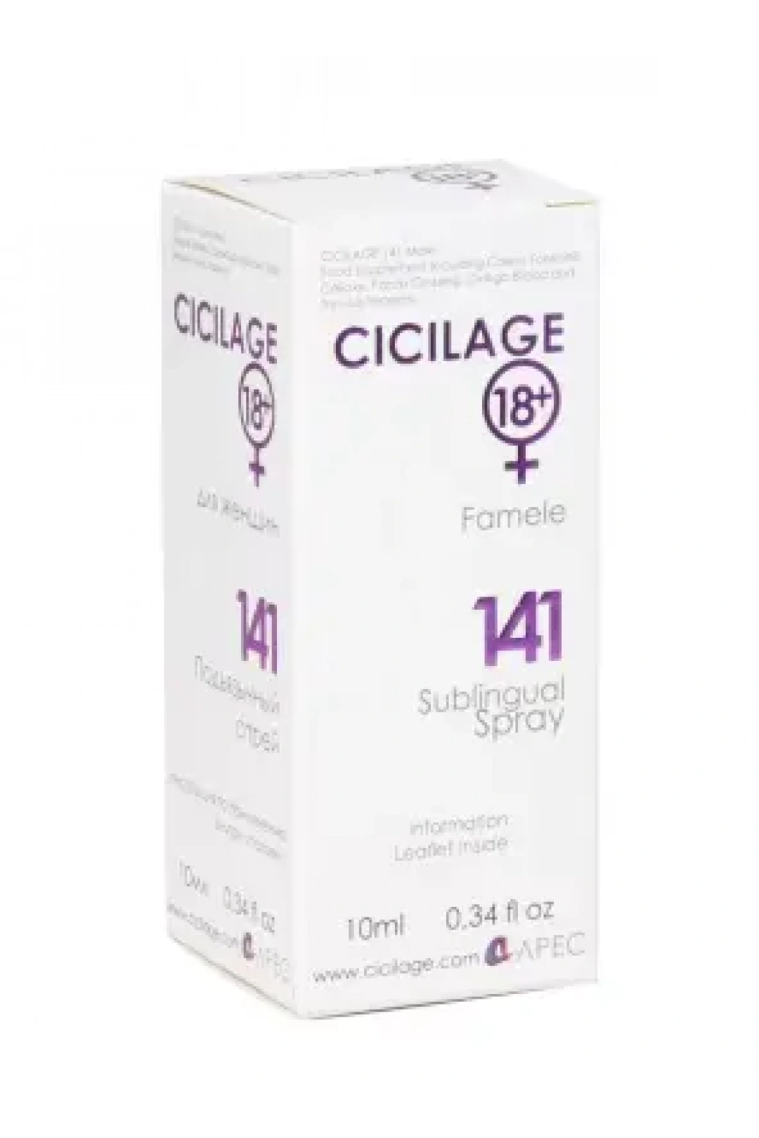 Outlet - Cicilage Women 141 Dilaltı Spreyi 10 ml