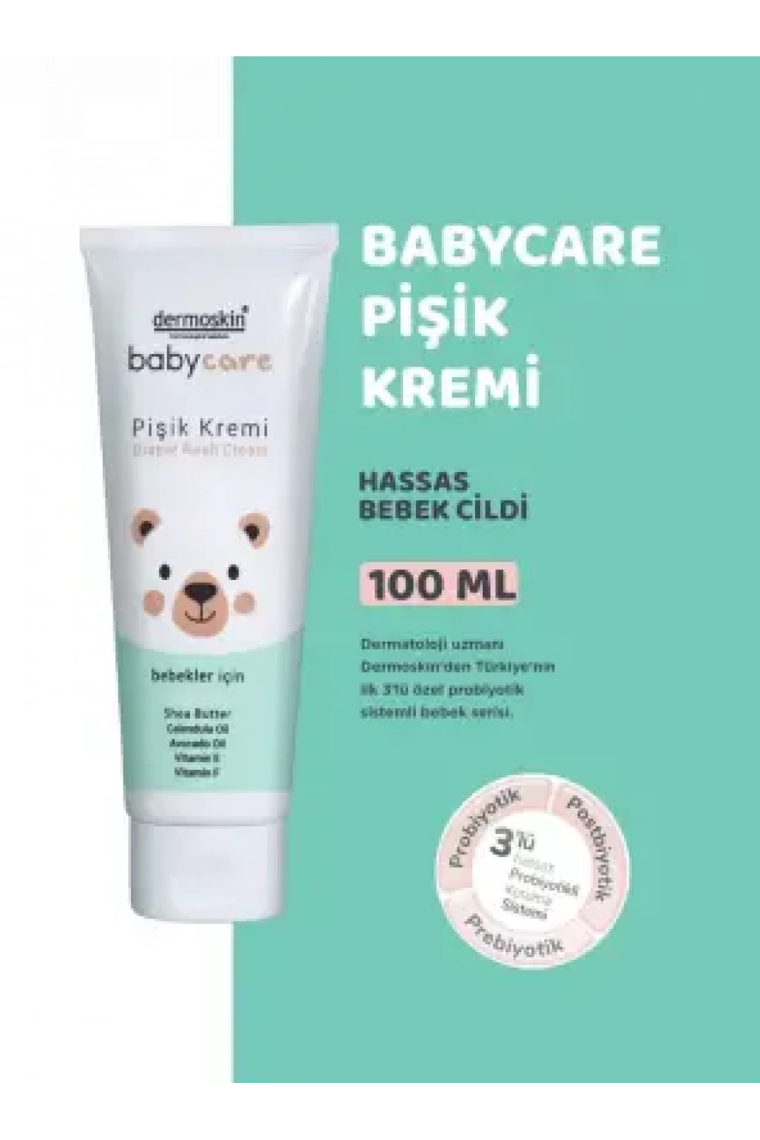 Outlet - Dermoskin Babycare Pişik Kremi 100 ml