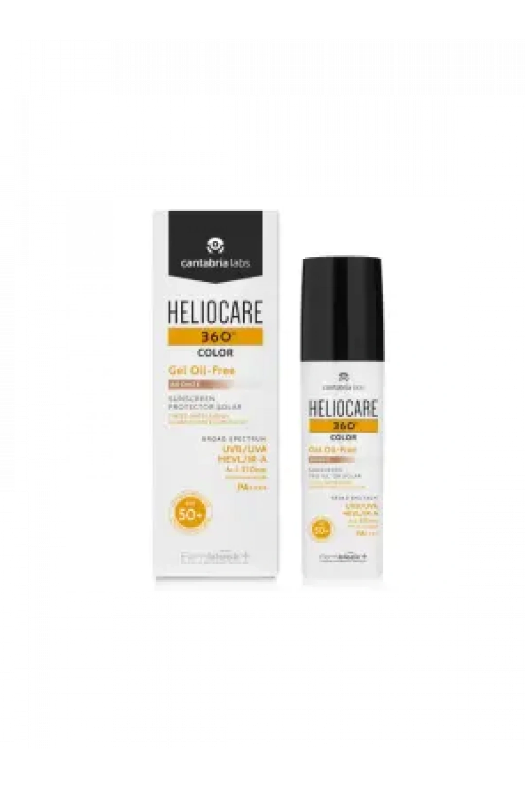 Outlet - Heliocare 360 Color Gel Oil-Free Bronze Spf50+ Renkli Güneş Kremi 50 ml