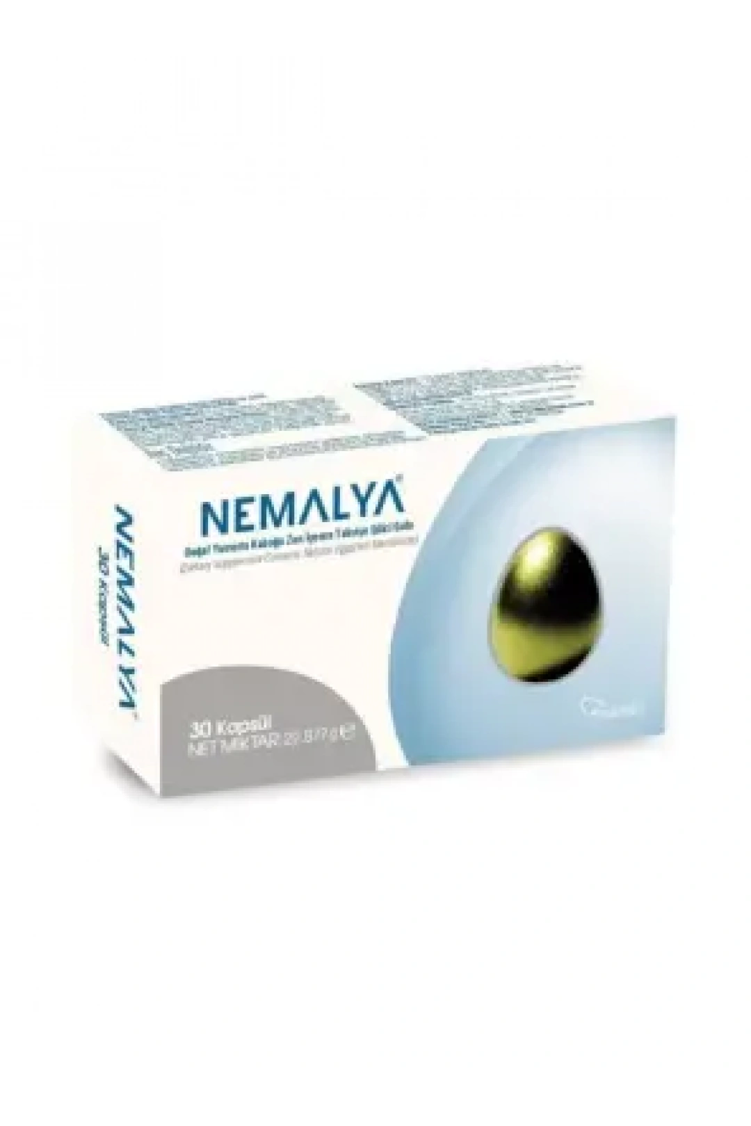 Outlet - Nemalya Doğal Yumurta Kabuğu Zarı İçerikli Takviye Edici Gıda 30 Kapsül