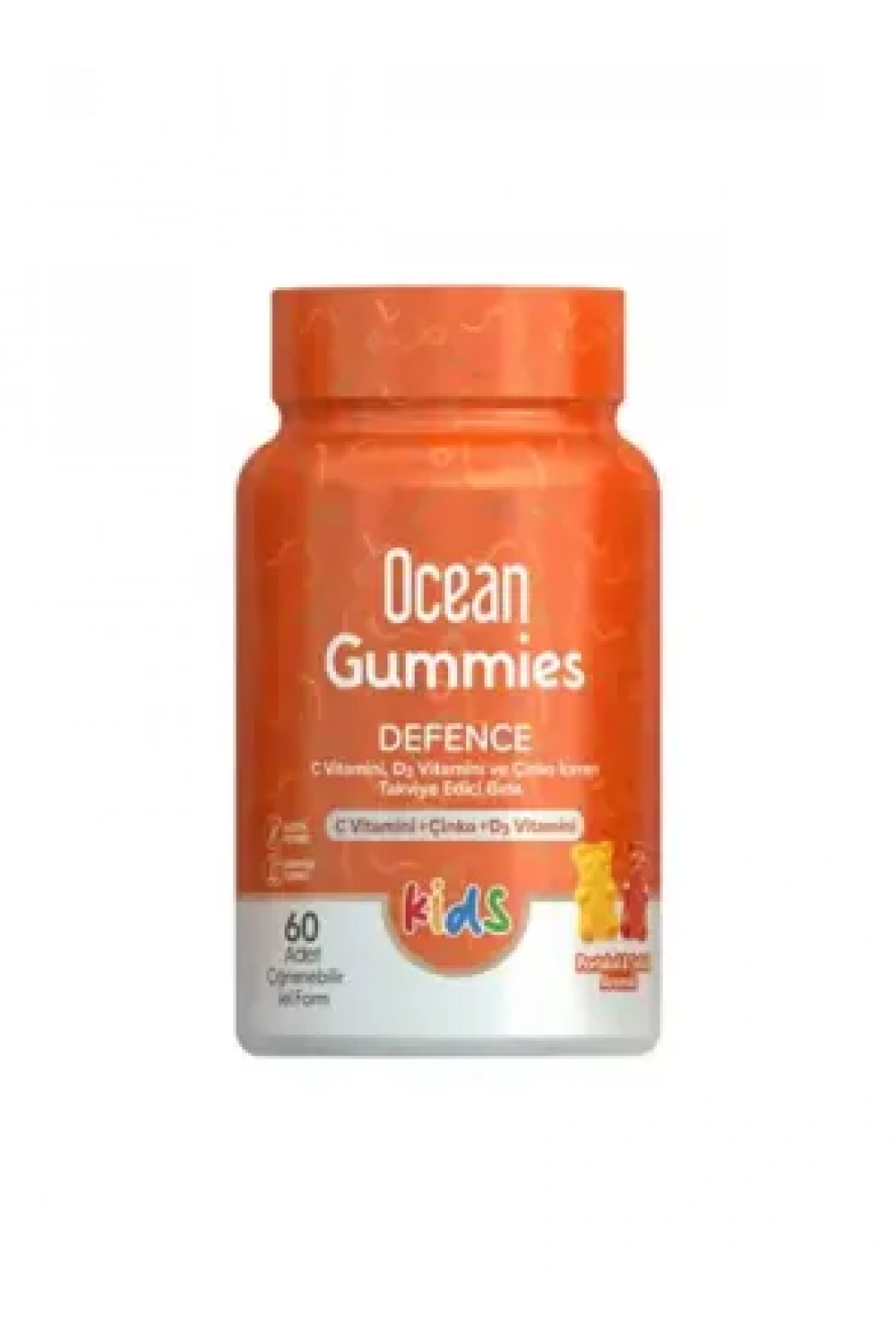 Outlet - Ocean Gummies Defence Kids 60 Yumuşak Tablet