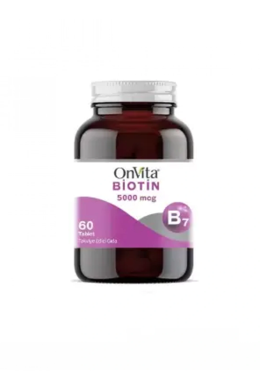 Outlet - OnVita Biotin 5000mcg 60 Tablet