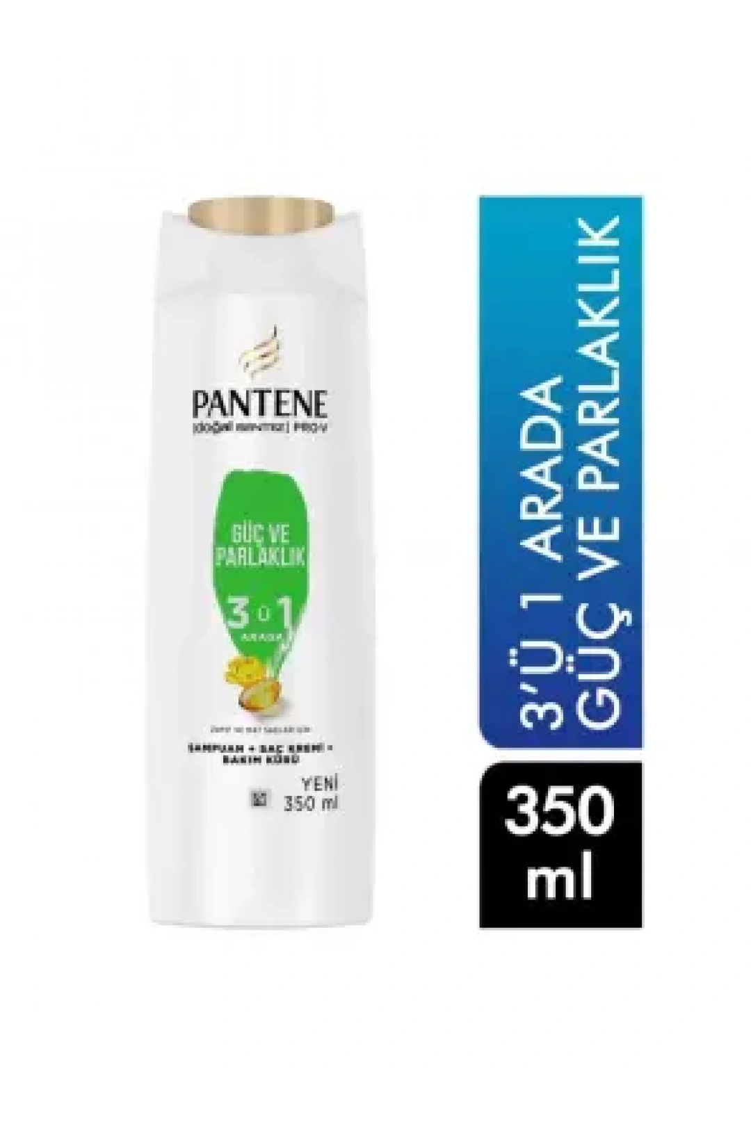 Pantene Pro-V 3ü 1 Güç ve Parlaklık Şampuan 350 ml