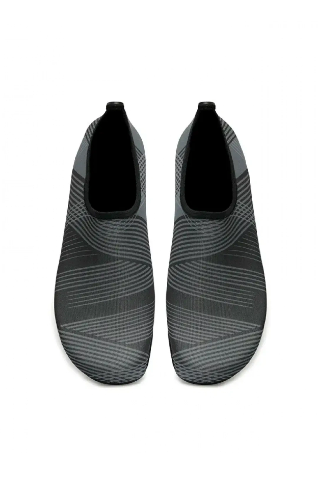 Peluche Erkek Deniz Ayakkabısı - Siyah Çizgi