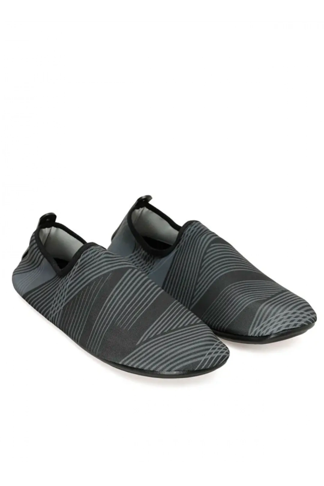 Peluche Erkek Deniz Ayakkabısı - Siyah Çizgi