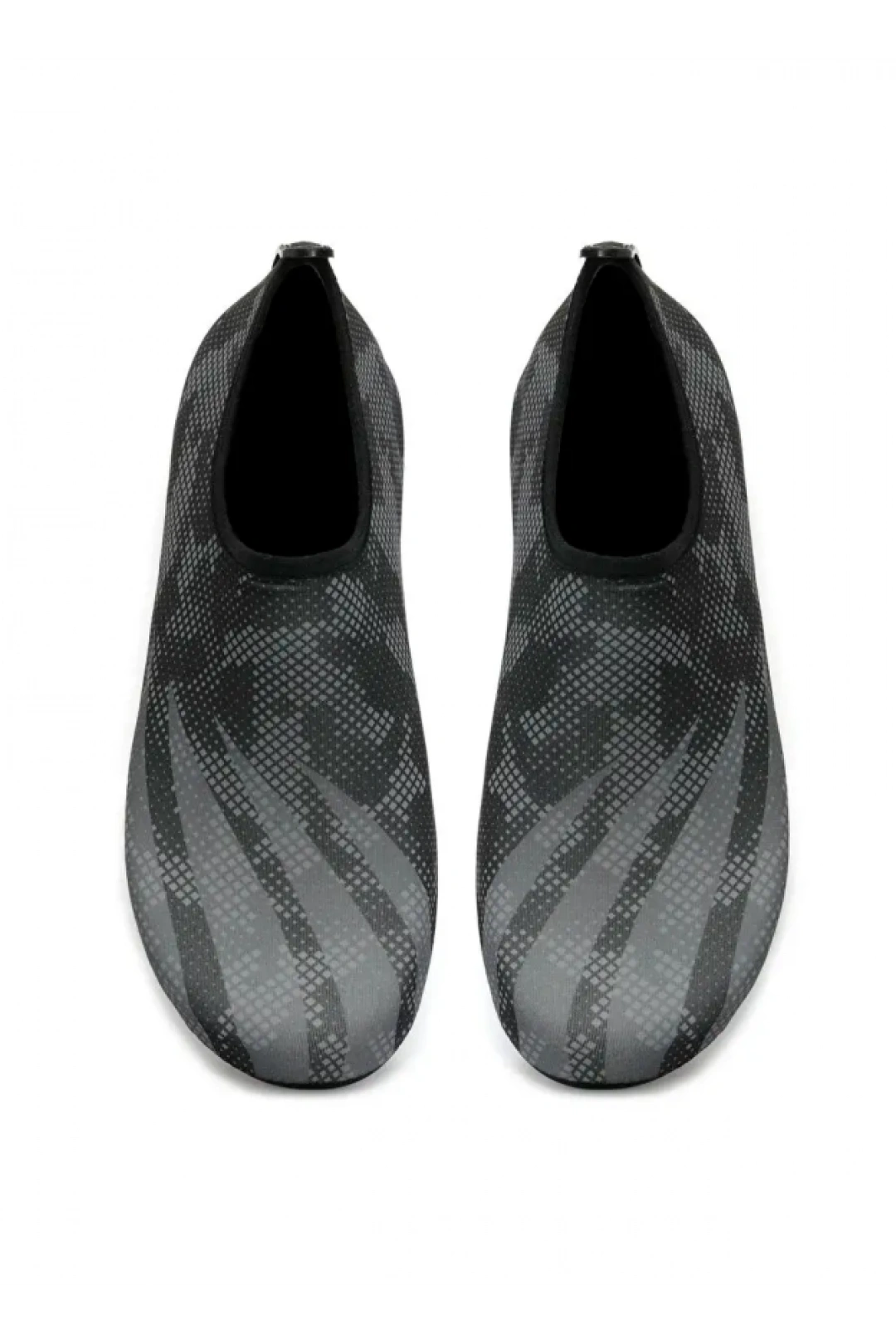 Peluche Erkek Deniz Ayakkabısı - Siyah Gri Benekli