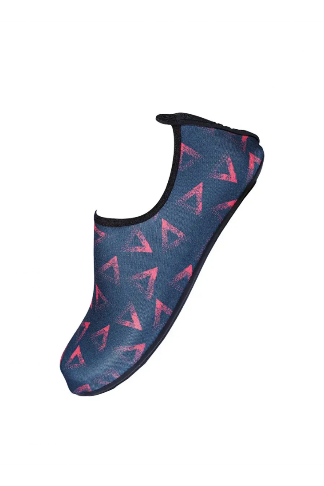 Peluche Erkek Deniz Ayakkabısı - Siyah Kırmızı Üçgen