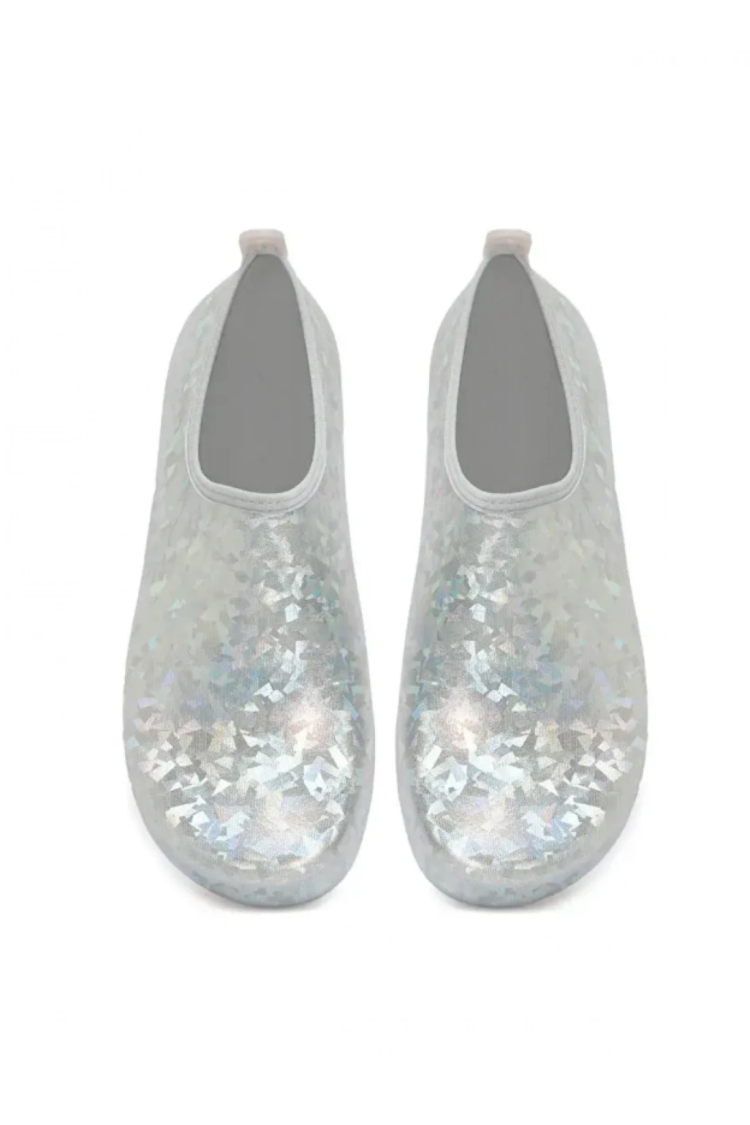 Peluche Kadın Deniz Ayakkabısı - Silver