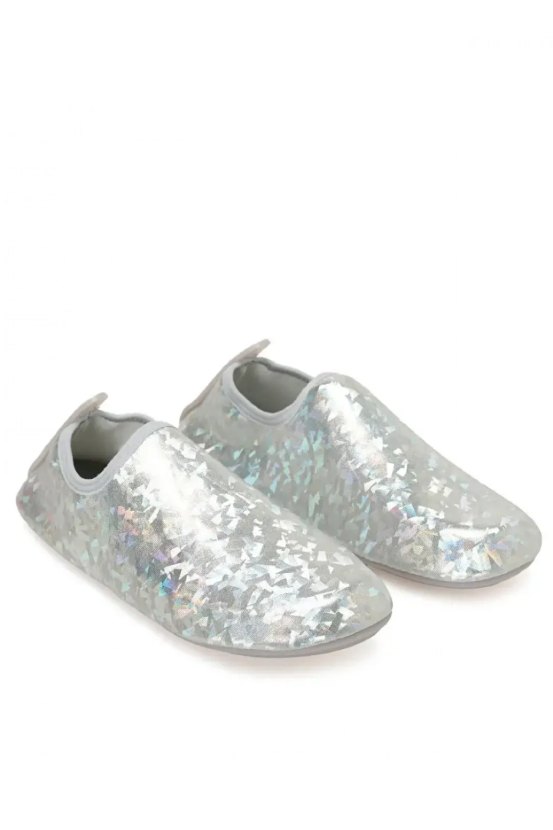 Peluche Kadın Deniz Ayakkabısı - Silver