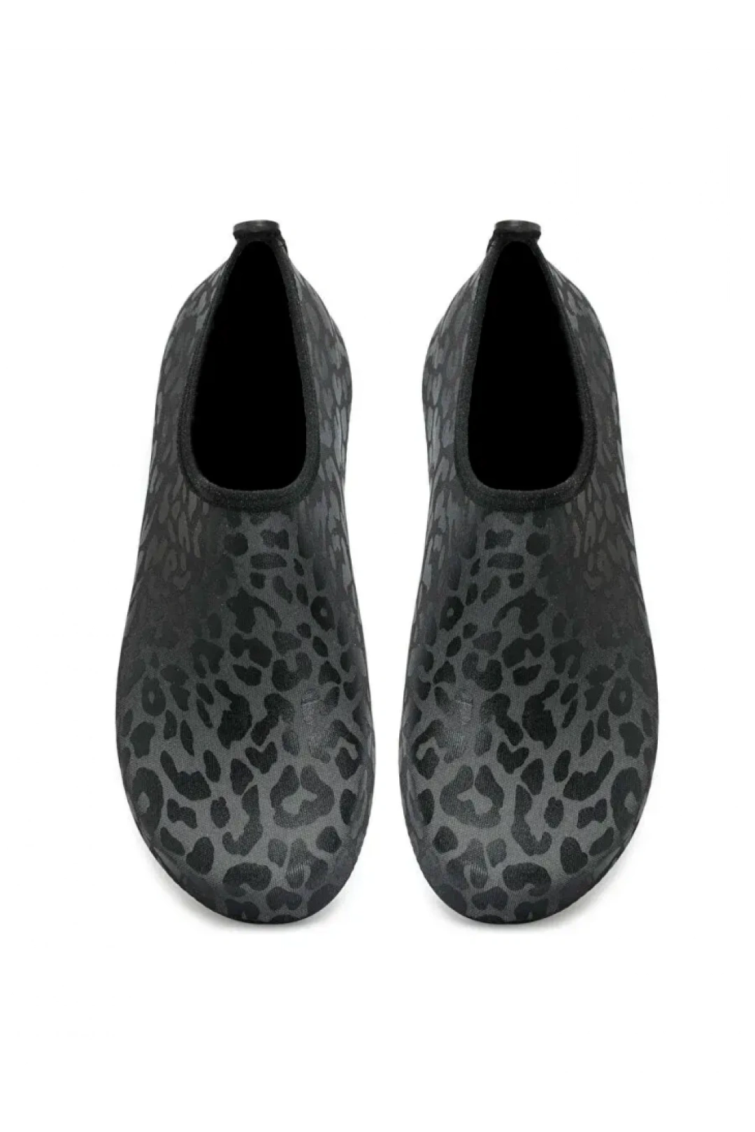 Peluche Kadın Deniz Ayakkabısı - Siyah Leopar