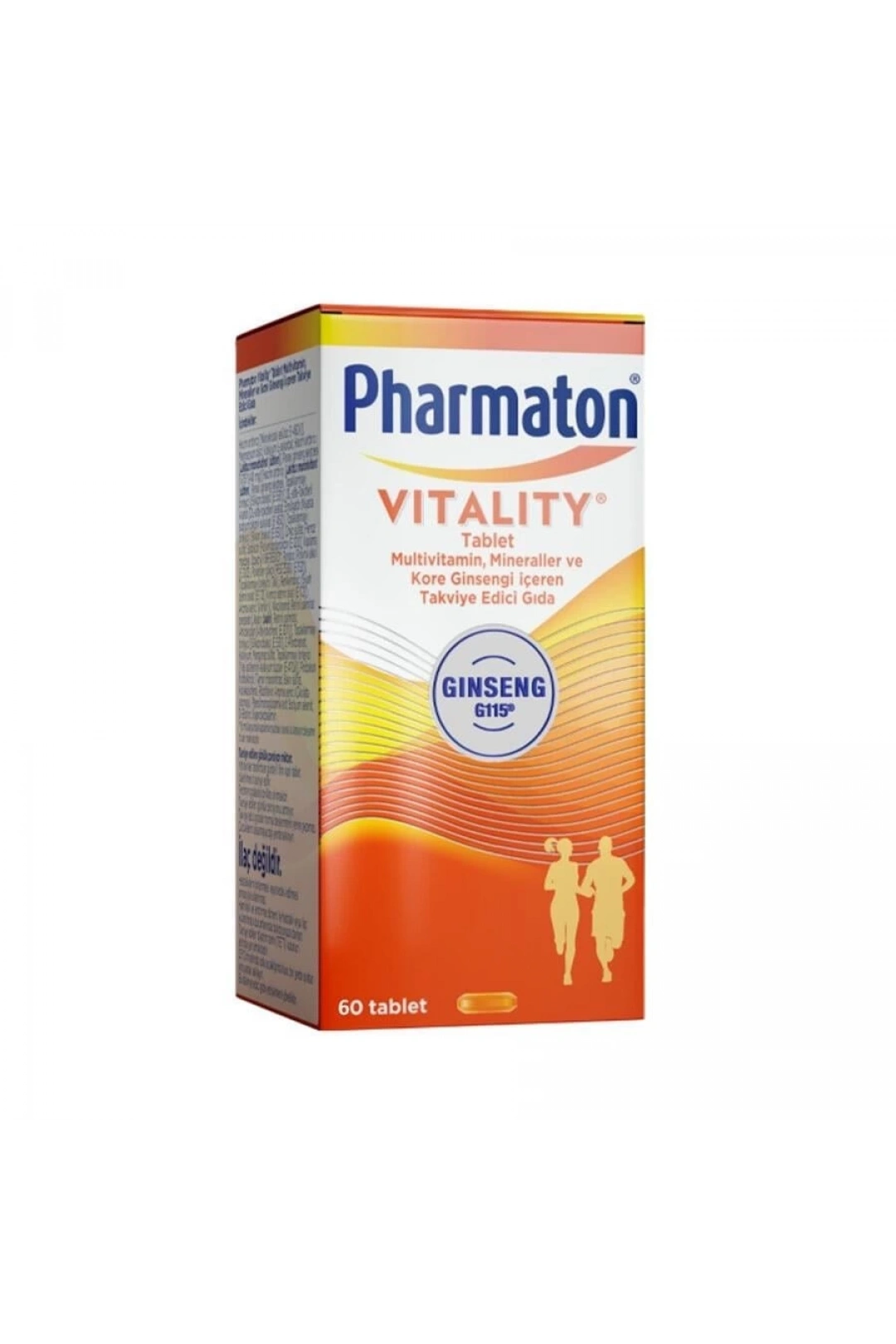 Pharmaton Vitality Multivitamin 60 Tablet - Takviye Edici Gıda