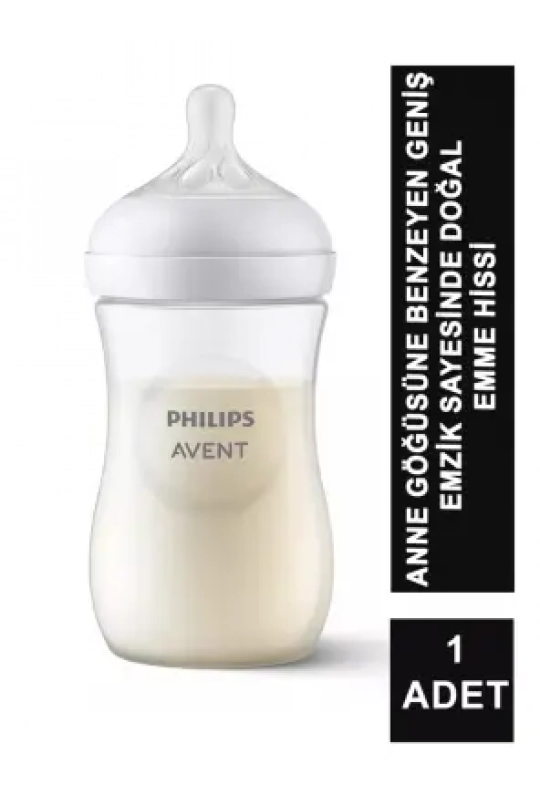 Philips Avent Natural Response 1+ Ay NO:3 Biberon 260 ml -SCY903/01-