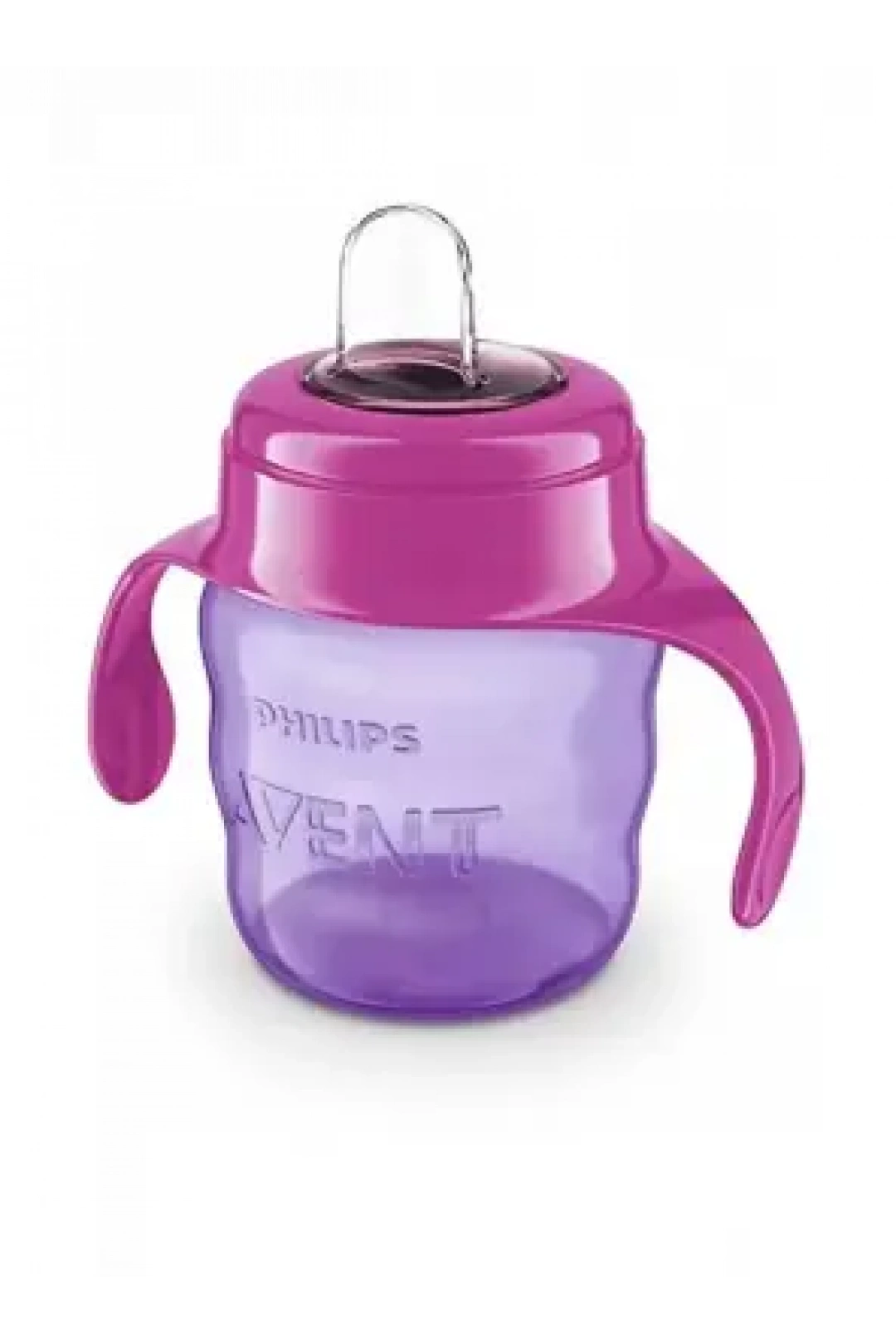 Philips Avent Slikon Uçlu PP Damlatmaz Bardak 6+ Ay 200 ml - Kız - SCF551-03 -