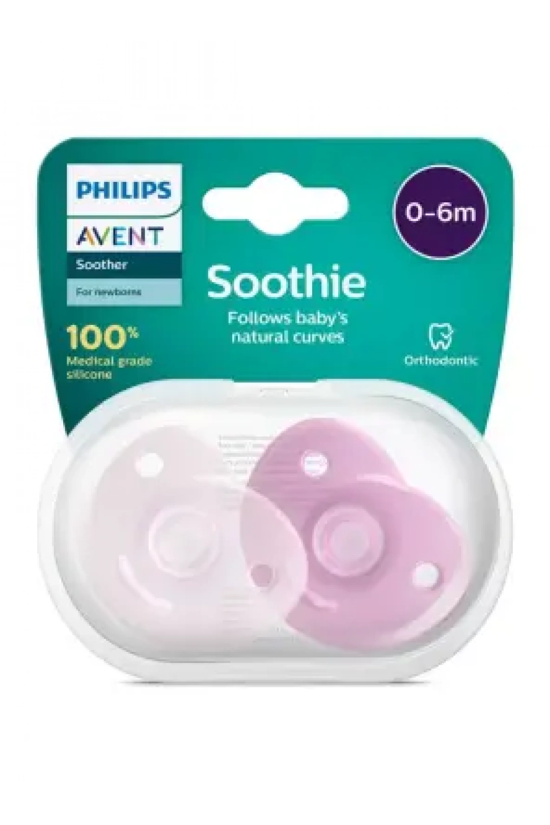 Philips Avent Soothie 2li Emzik - Kız - SCF099/22 0-6 Ay
