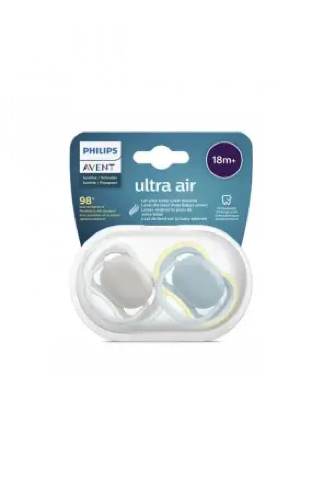 Philips Avent Ultra Air Emzik 18+ Ay 2li