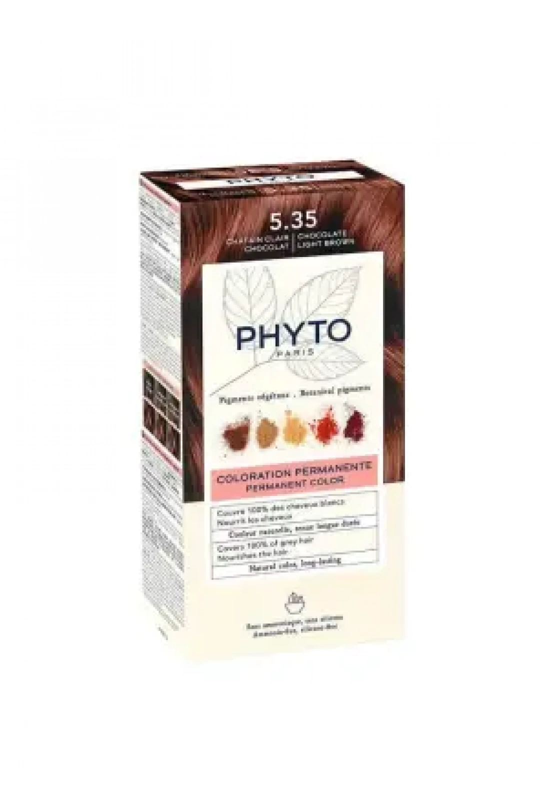 Phyto Color Bitkisel Saç Boyası 5.35 - Açık Kestane Dore Akaju