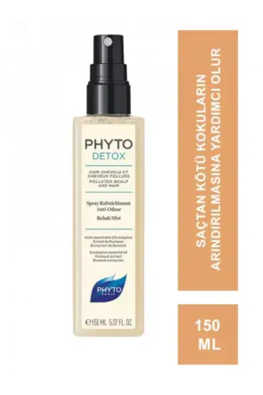 Phyto Phytodetox Cansız ve Mat Saçlar İçin Koku Giderici Sprey 150 ml