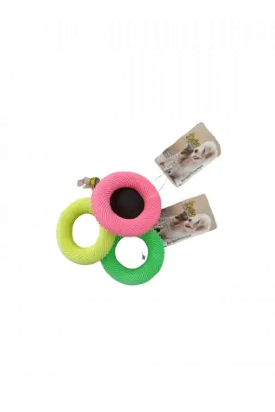 Plastik Simit Köpek Oyuncağı