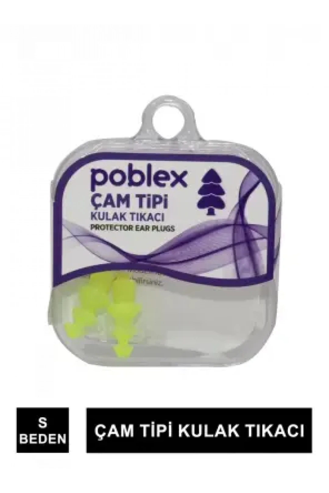 Poblex Çam Tipi Kulak Tıkacı - S -