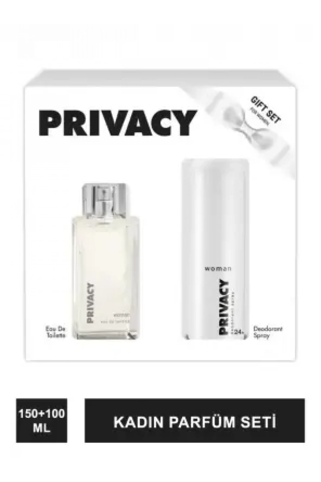 Privacy Kadın Parfüm Seti EDT Parfüm 100ml + Deodorant 150ml