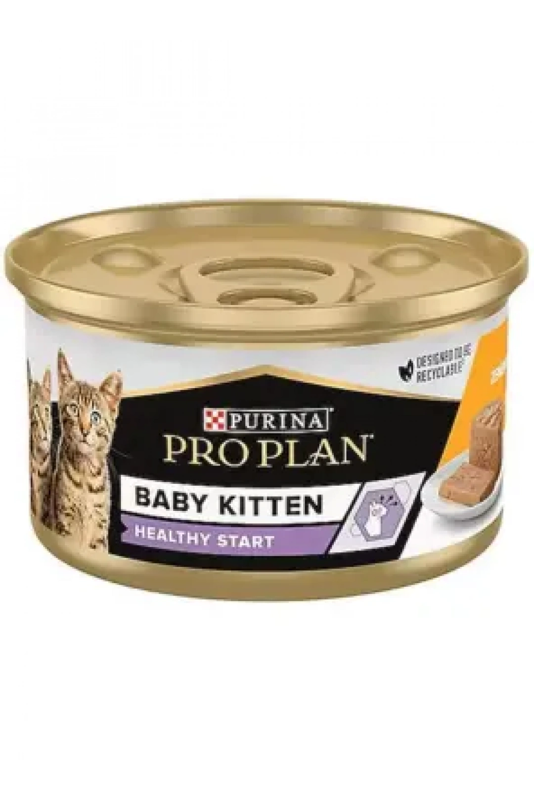 Pro Plan Baby Kitten Tavuklu Konserve 85 Gr