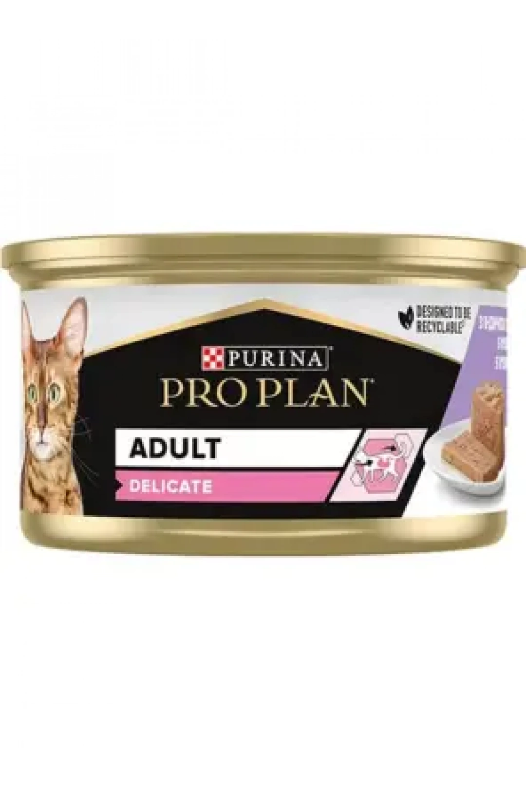 Pro Plan Yetişkin Kedi Delicate Hindili Konserve 85 Gr