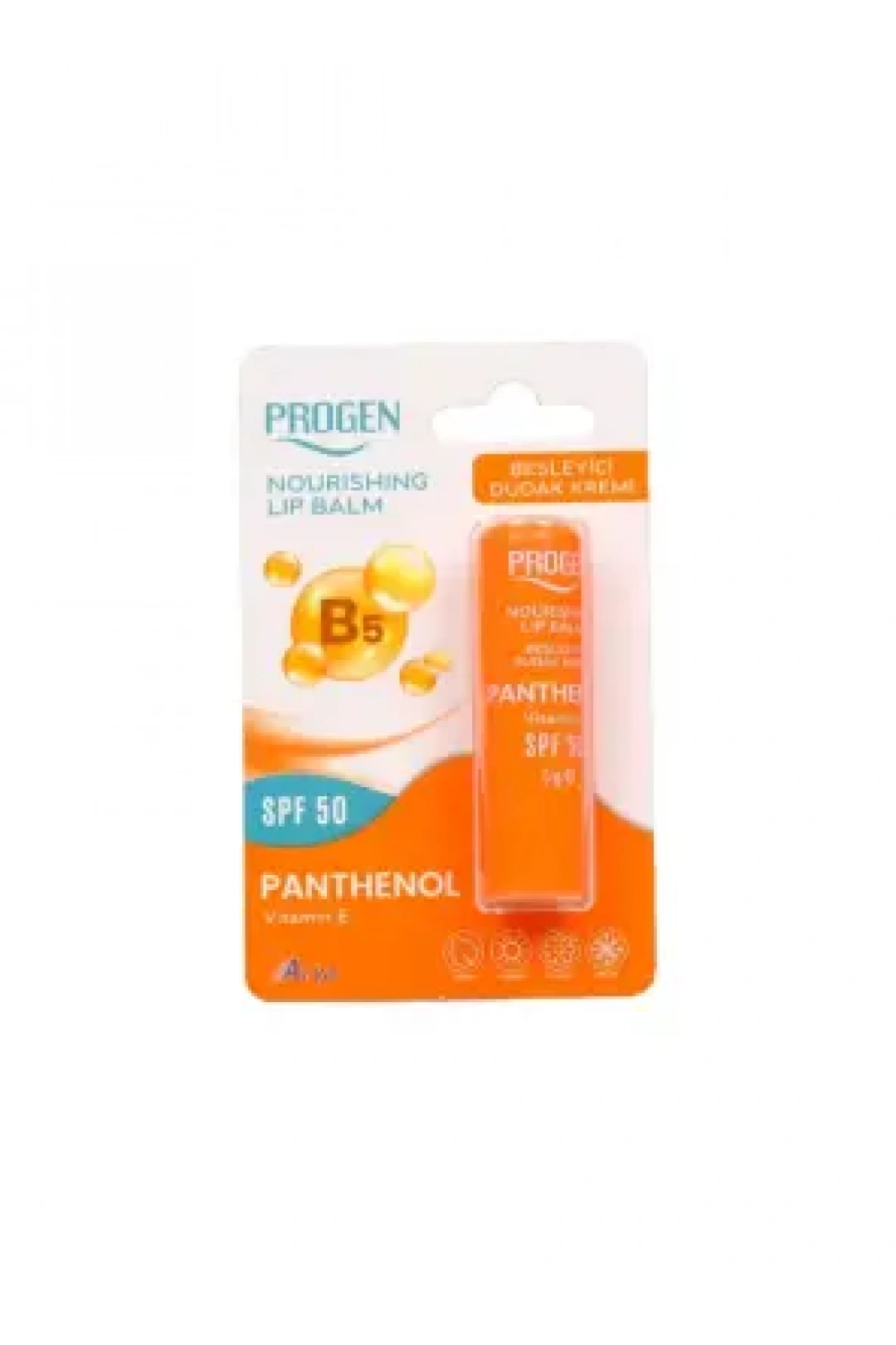 Progen Spf50 Panthenol Besleyici Dudak Kremi 5gr