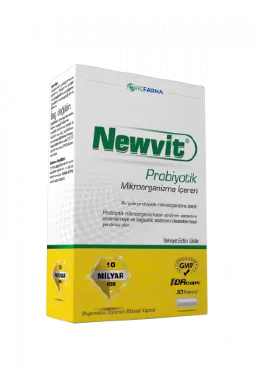 Rc Pharma Newvit Probiyotik 30 Kapsül