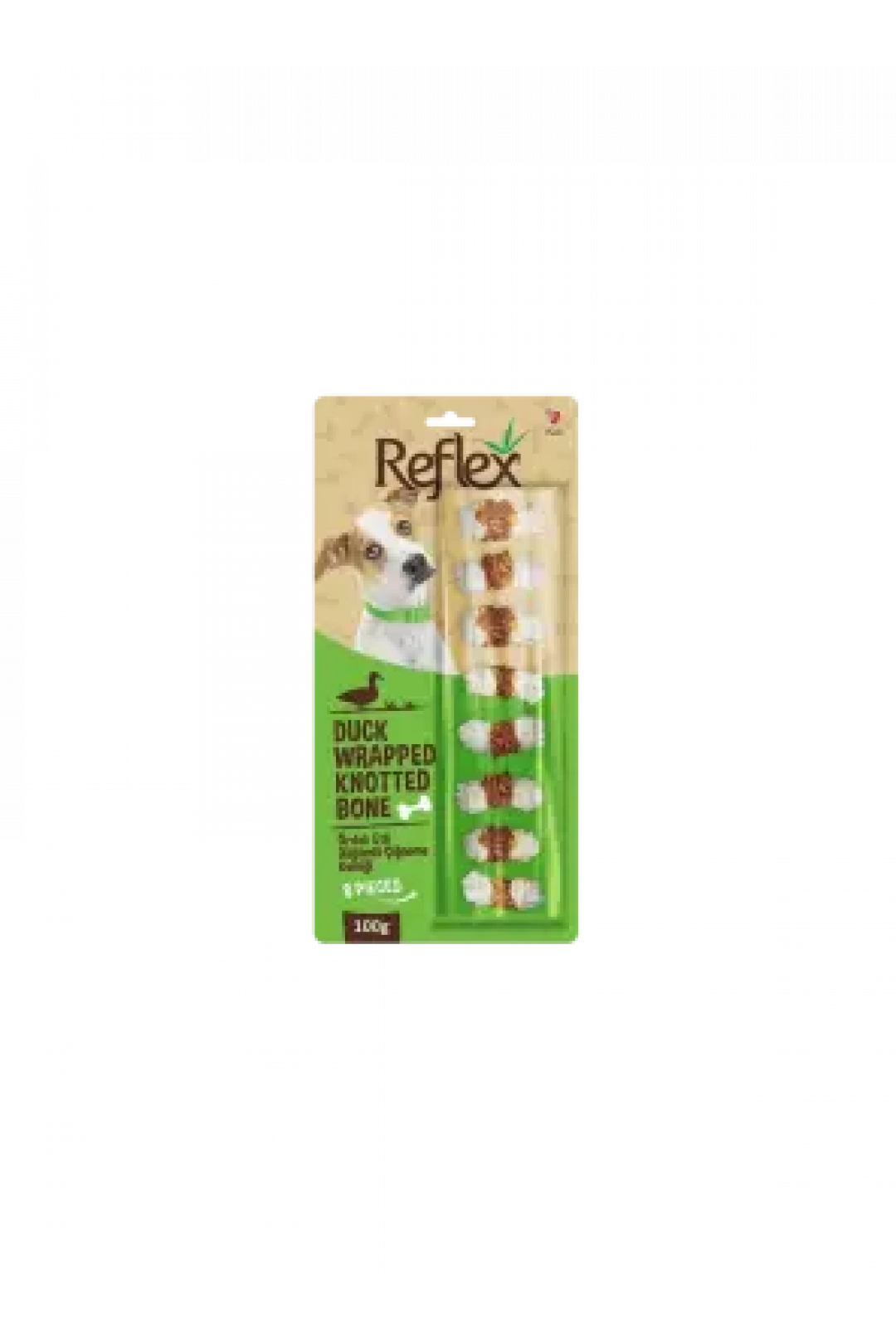 Reflex Ördek Etli Düğümlü Kemik 8li 100 gr