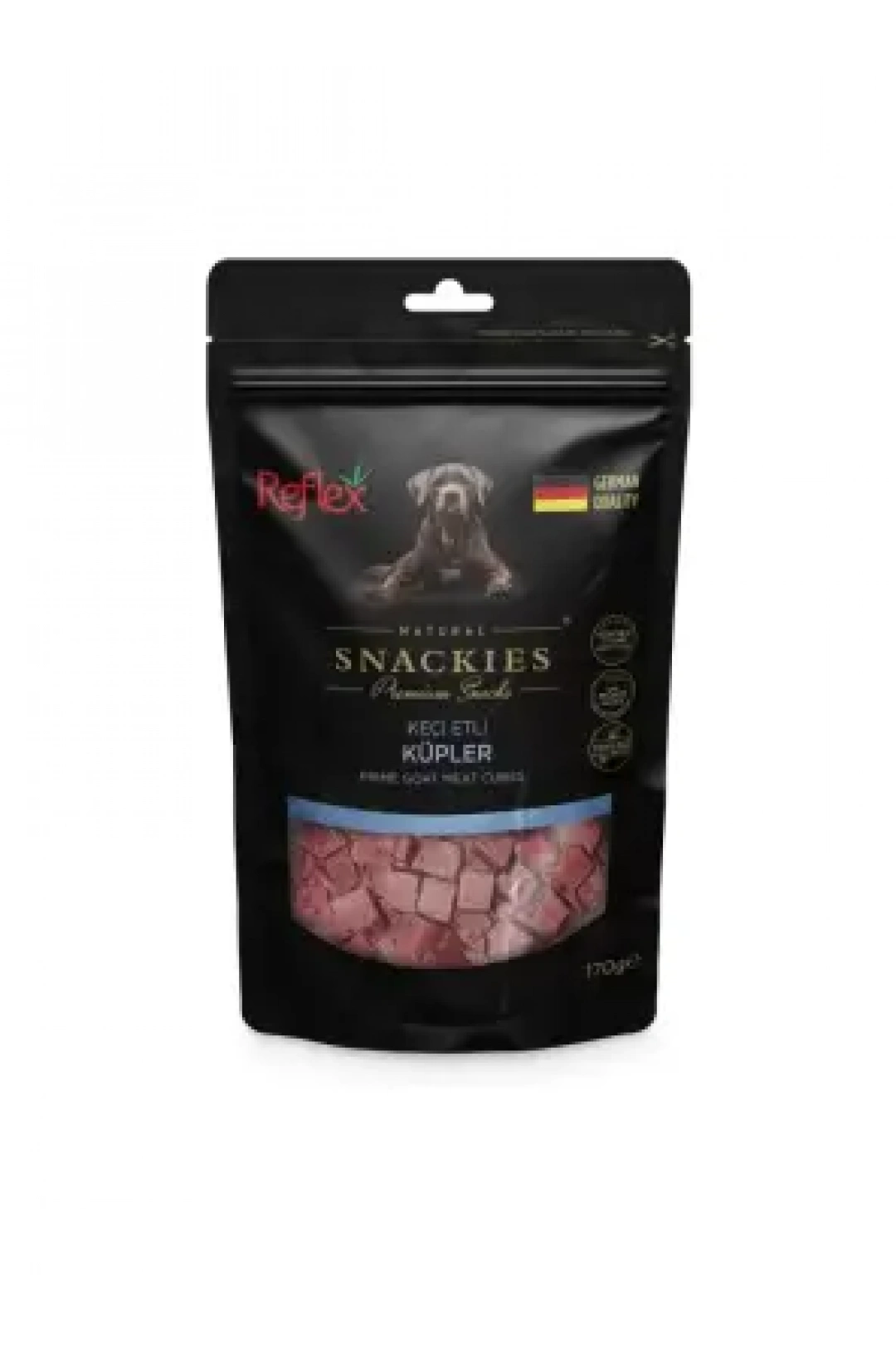 Reflex Snackıes Keçi Etli Küpler 170 G