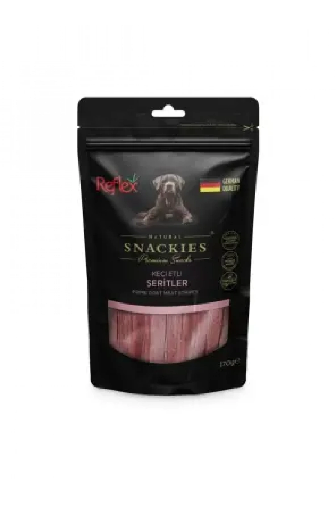 Reflex Snackıes Keçi Etli Şeritler 170 G