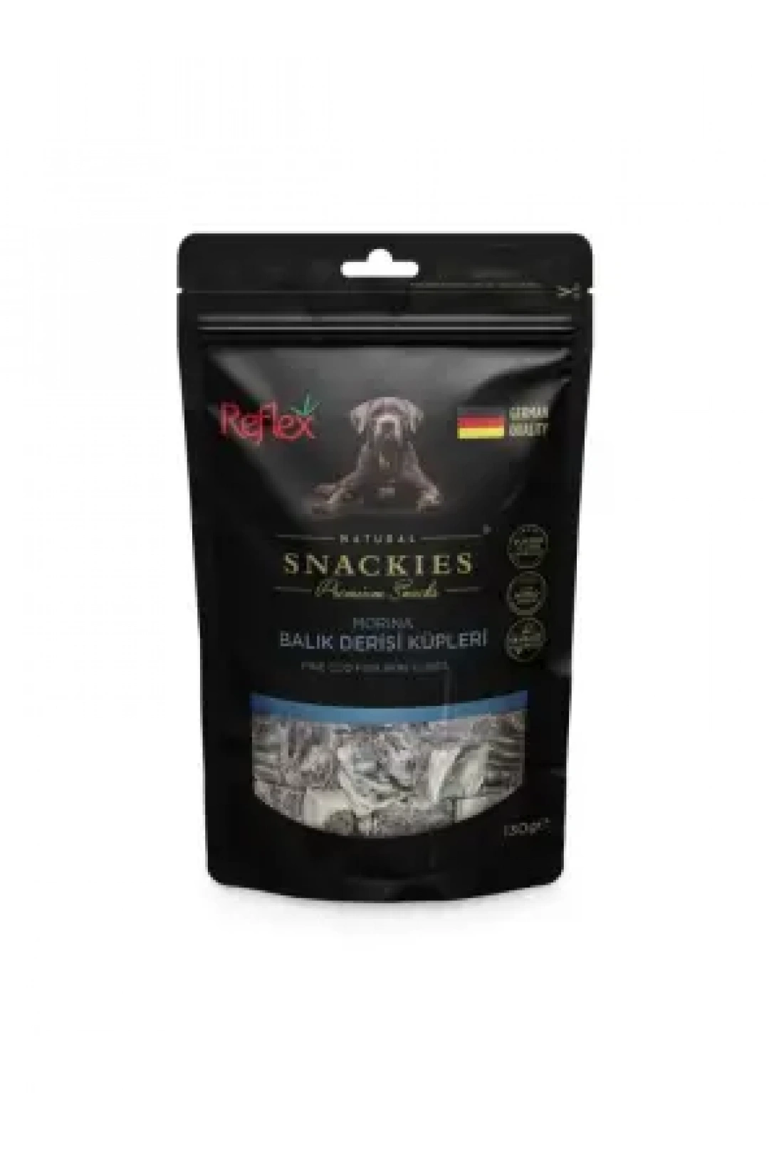 Reflex Snackıes Morina Balık Derisi Küpleri 130 G