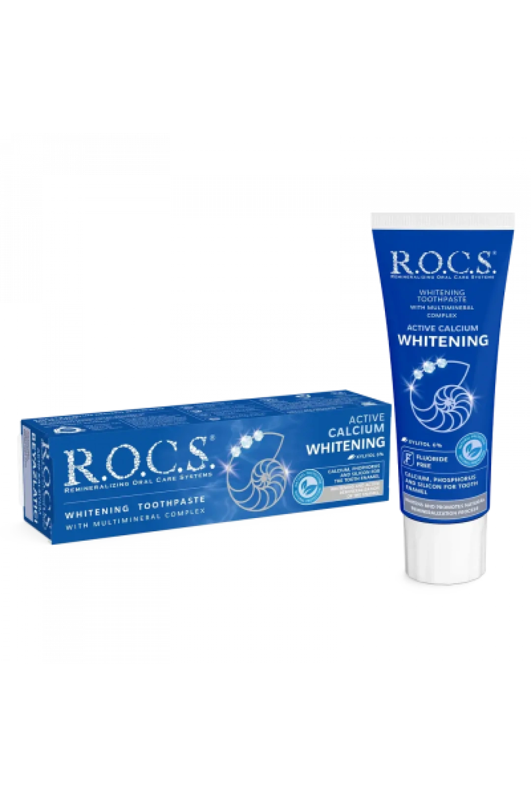 Rocs Aktif Kalsiyum Beyazlatıcı Diş Macunu 75 ml