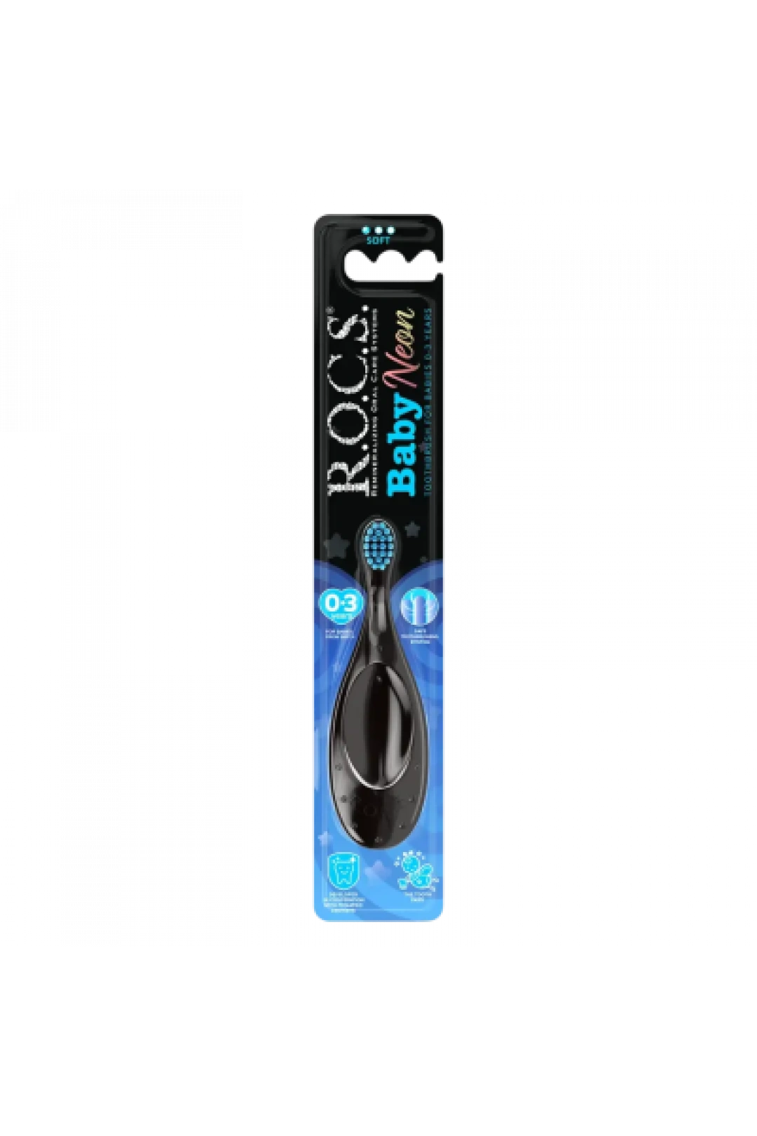 Rocs Baby Neon 0-3 Yaş Diş Fırçası