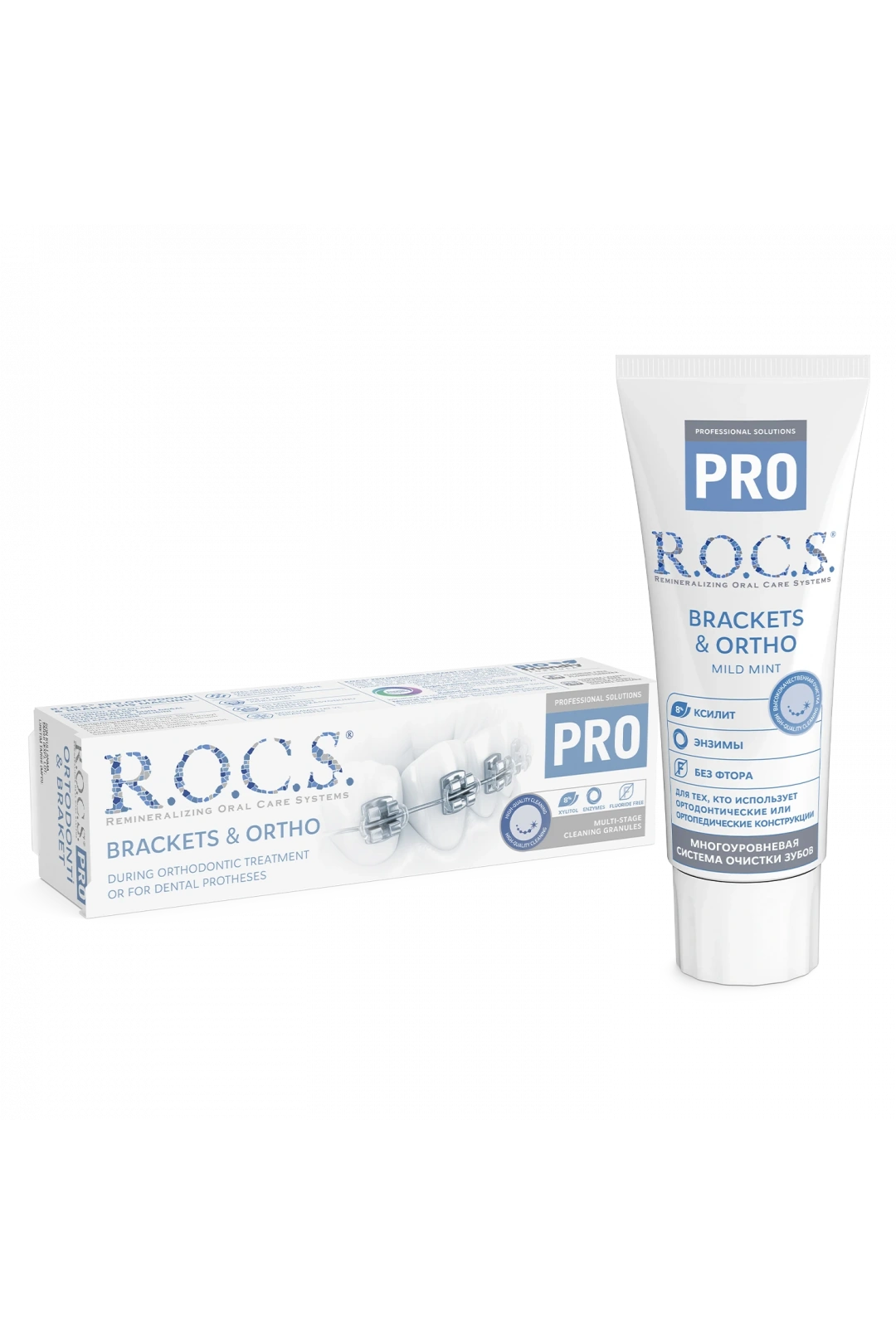 Rocs Brackets & Ortho Pro Özel Diş Macunu 60ml