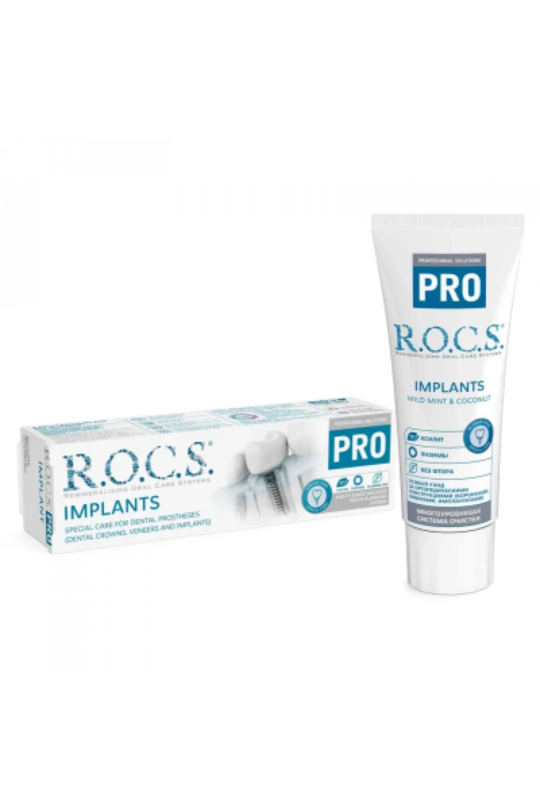 Rocs İmplants Diş Macunu 60 ml