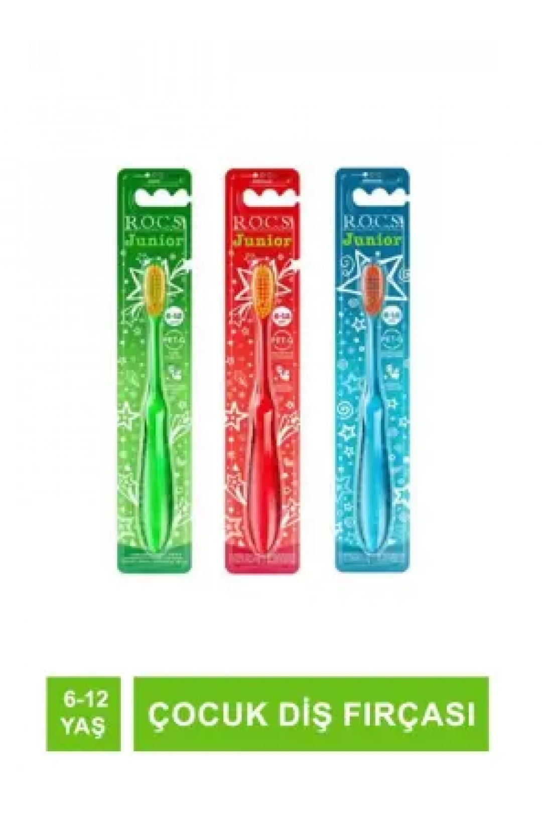 Rocs Junior Çocuk Diş Fırçası 6-12 Yaş