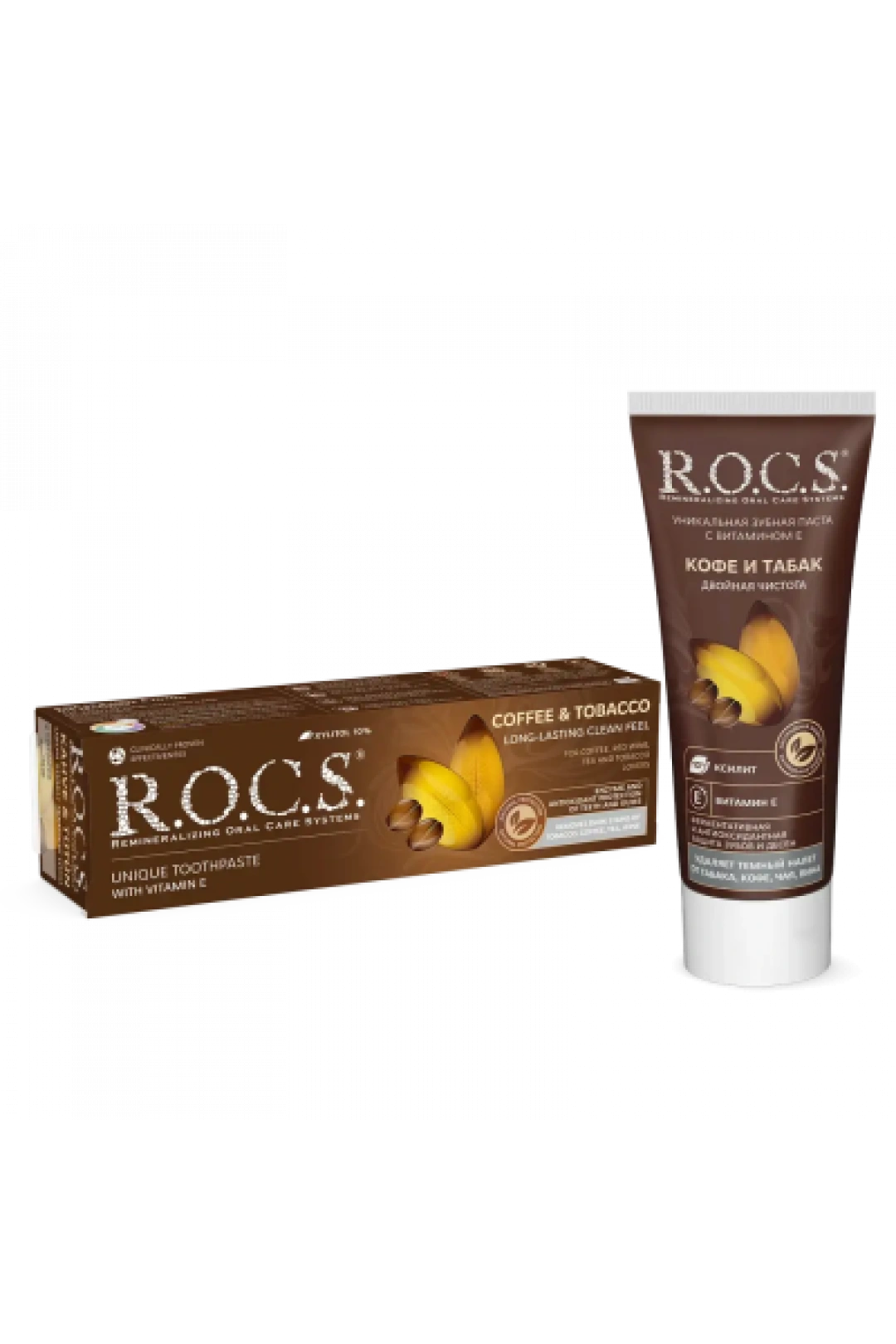 ROCS Kahve & Tütün Lekelere Karşı Diş Macunu