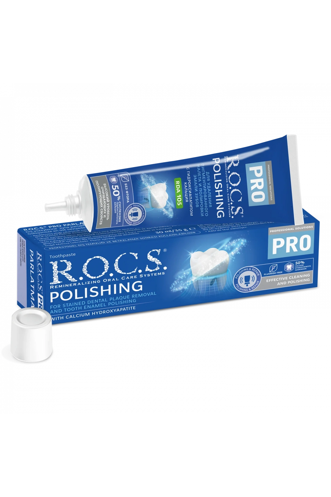 Rocs Pro Polishing Parlatma Diş Macunu 30 ml