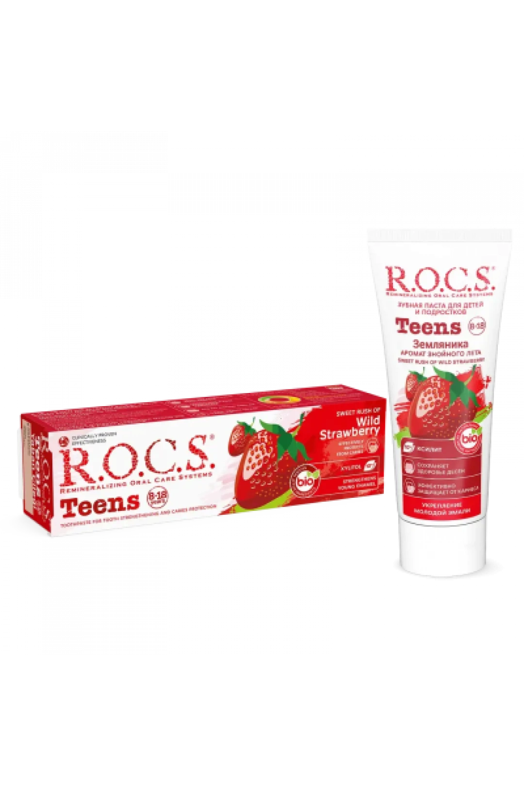 ROCS Teens Yaban Çileği Diş Macunu 60 ml