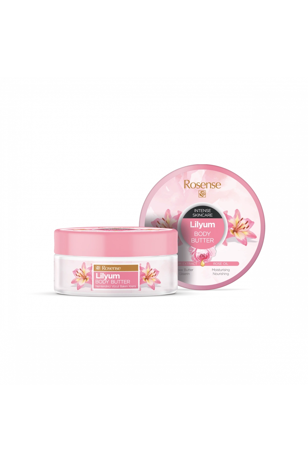 Rosense Lilyum Body Butter - Nemlendirici Vücut Bakım Kremi - 150 ml
