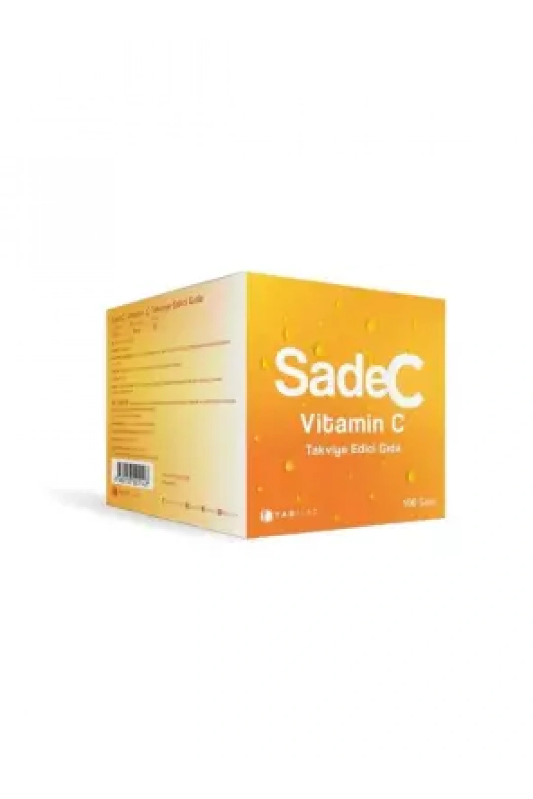 SadeC Vitamin C 100 Saşe C Vitamini Takviyesi