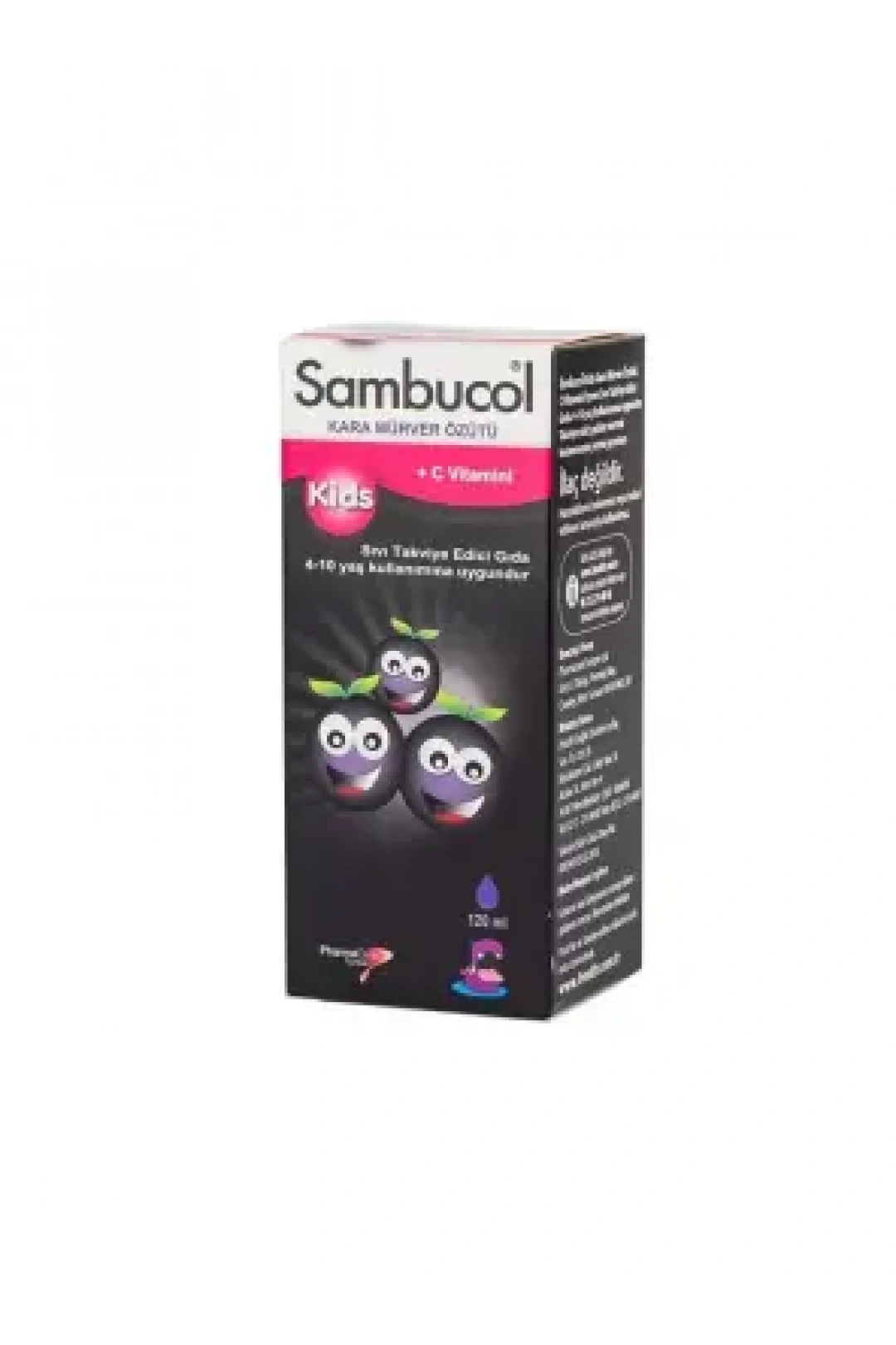 Sambucol Kids Kara Mürver Özütü Likit Şurup 120 ml