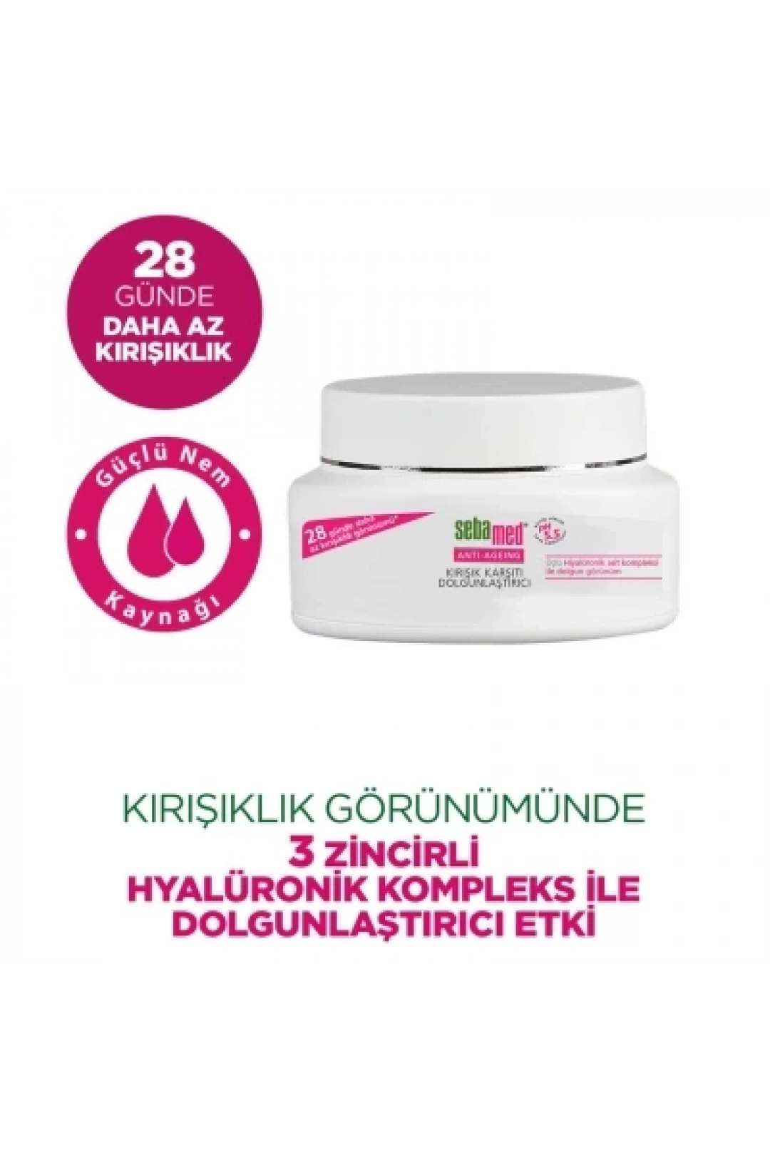 Sebamed Anti-Ageing Kırışık Karşıtı Dolgunlaştırıcı Krem 50 ml