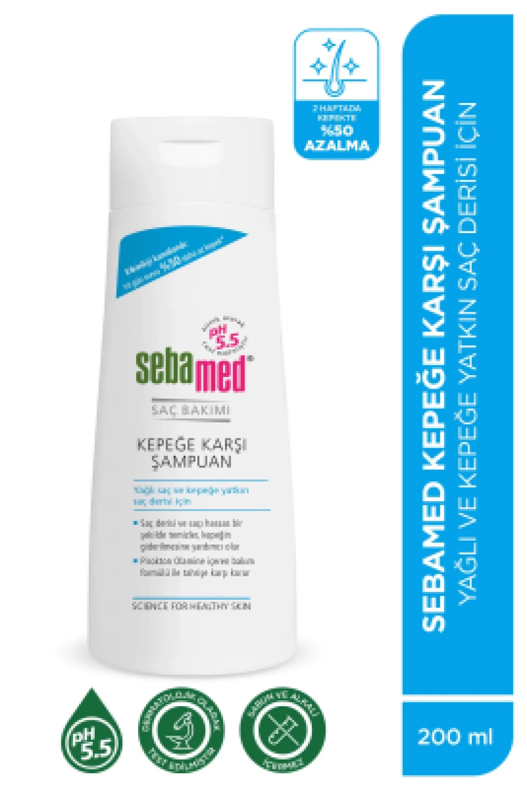 Sebamed Anti Dandruff Kepek Karşıtı Şampuan 200 ml