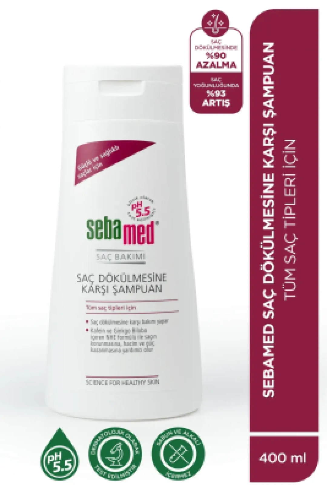 Sebamed Anti Hair Loss Saç Dökülmesine Karşı  Şampuan 400 ml