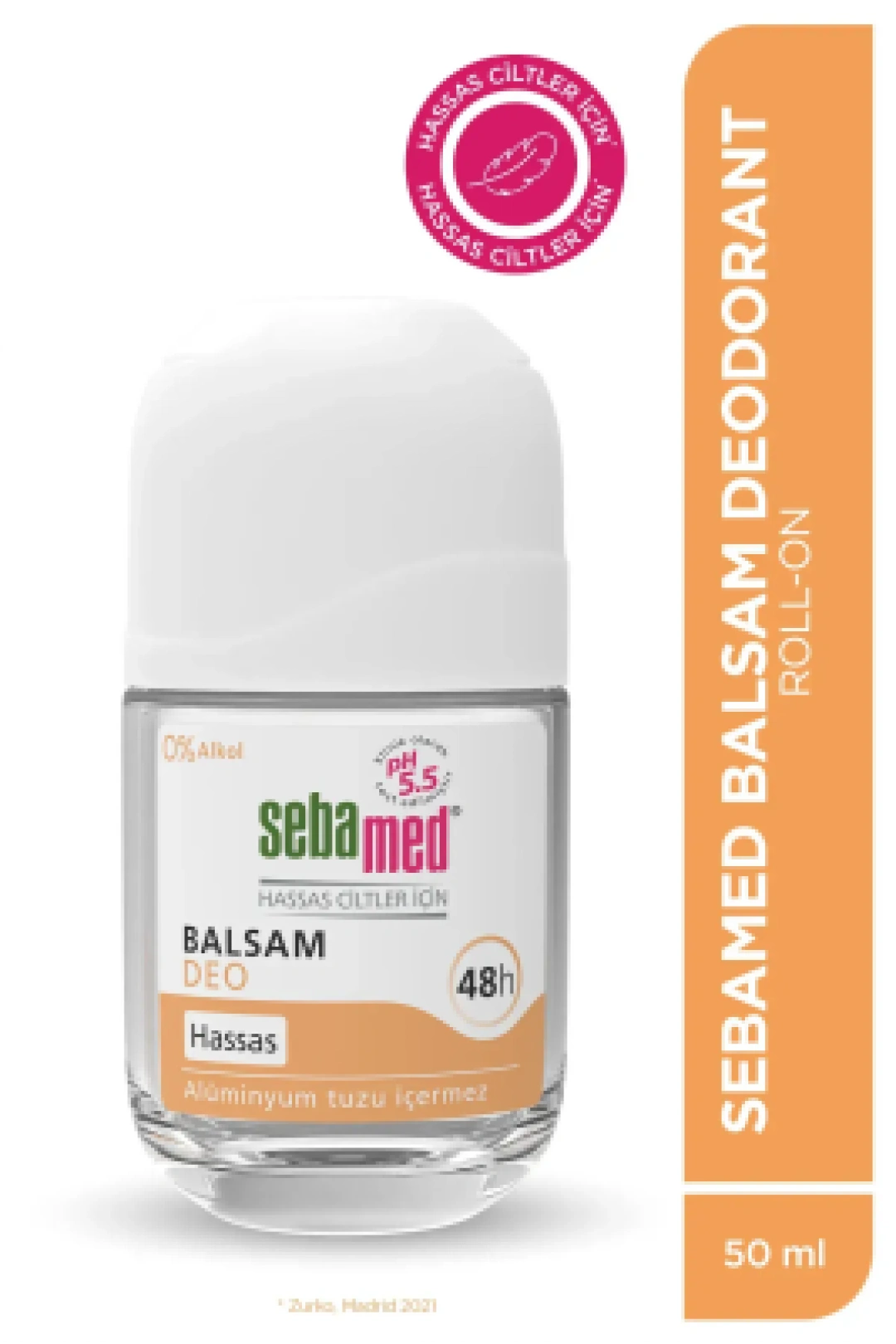 Sebamed Deo Rollon Balsam Sensitive 50 ml