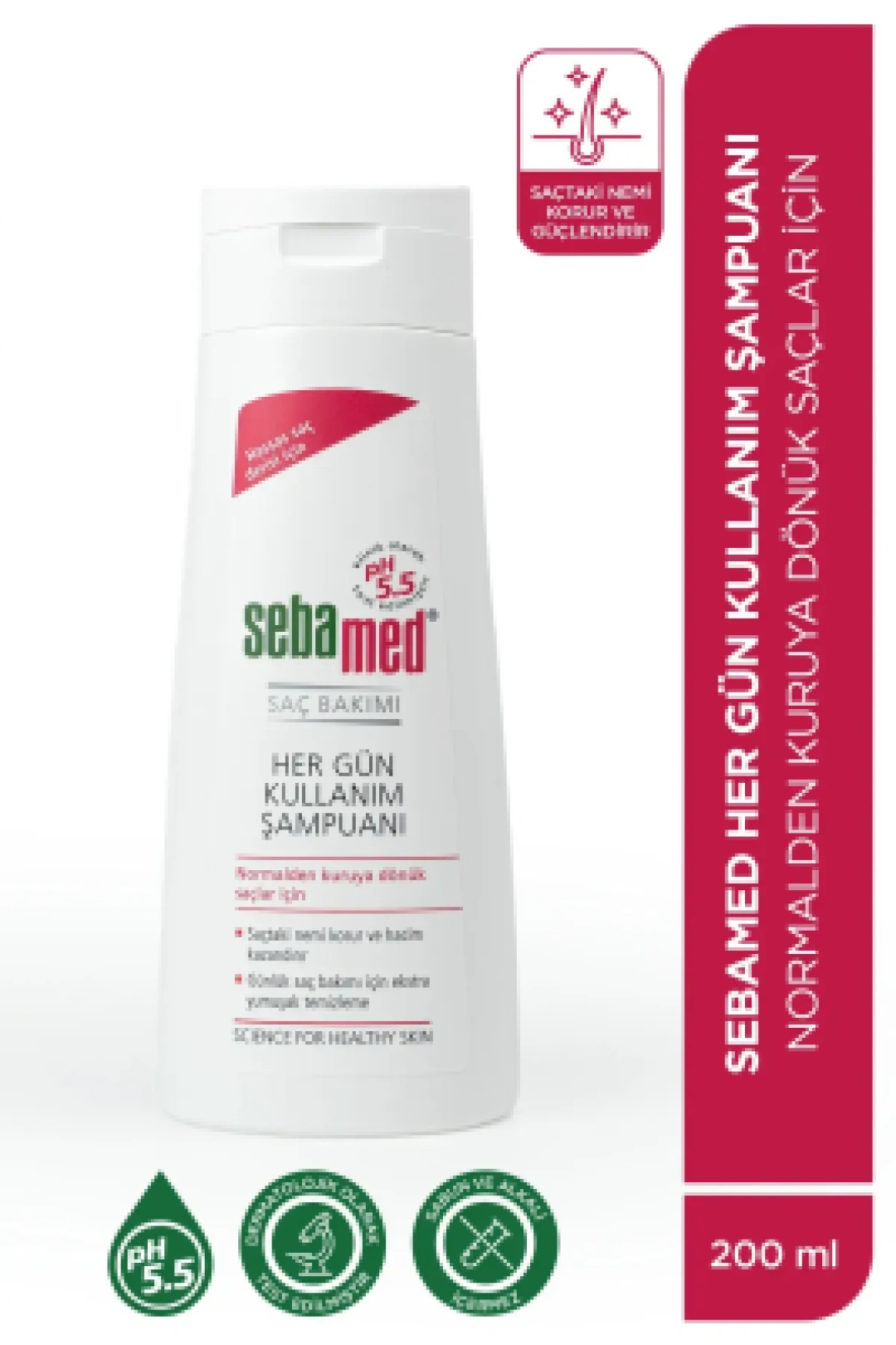 Sebamed Hergün Kullanım Şampuanı 200 ml
